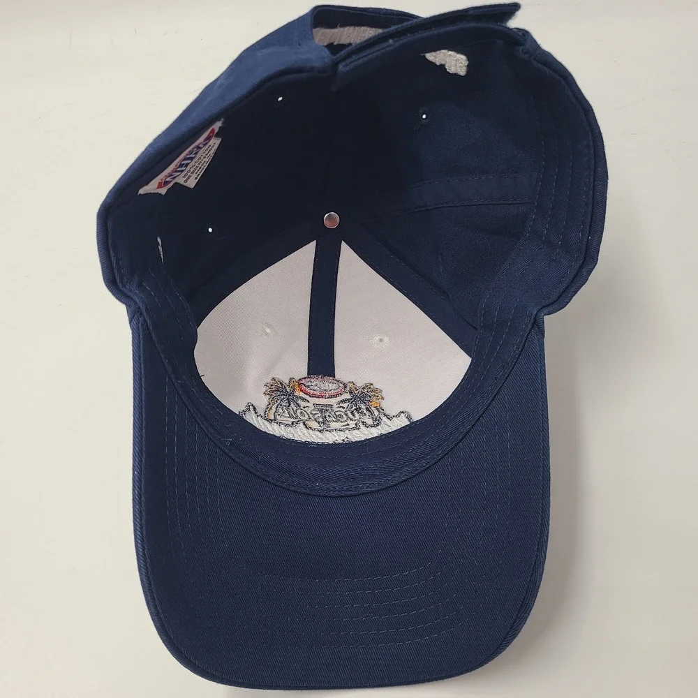 NHRA Hat Adjustable White Blue Top Eliminator Club 2026 Drag Winter Nationals